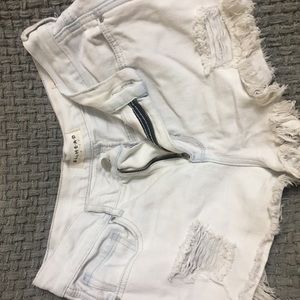 High Waisted Jean Shorts